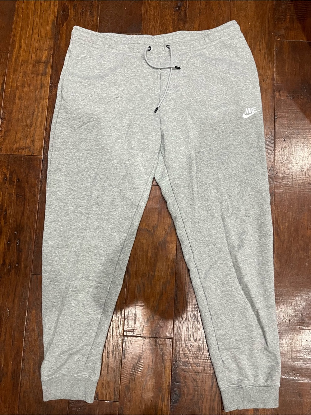 Nike Womens Light Gray Heather Joggers
